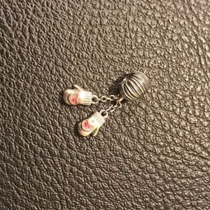 Pandora Silver Mittens Charm